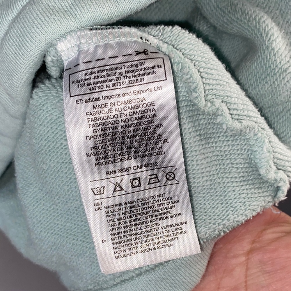 adidas mint green hoodie - Picture 8 of 13